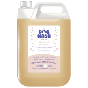 The dog wash company oatmeal shampoo