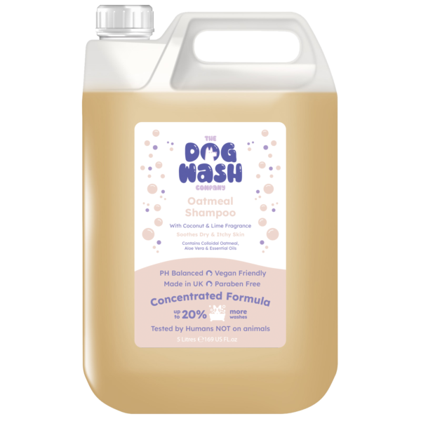 The dog wash company oatmeal shampoo