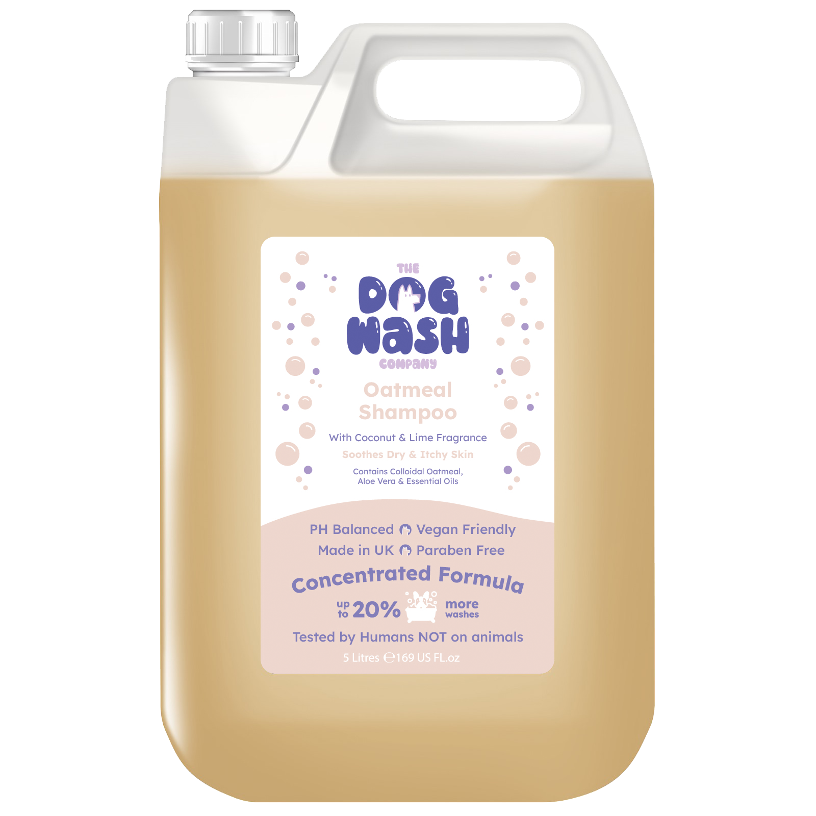 The dog wash company oatmeal shampoo