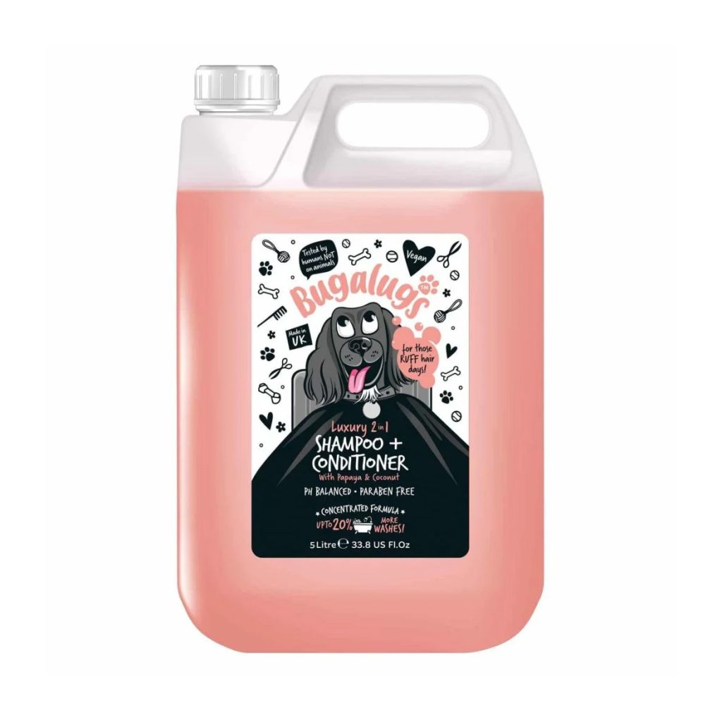 bugalugs 2 in 1 dog shampoo