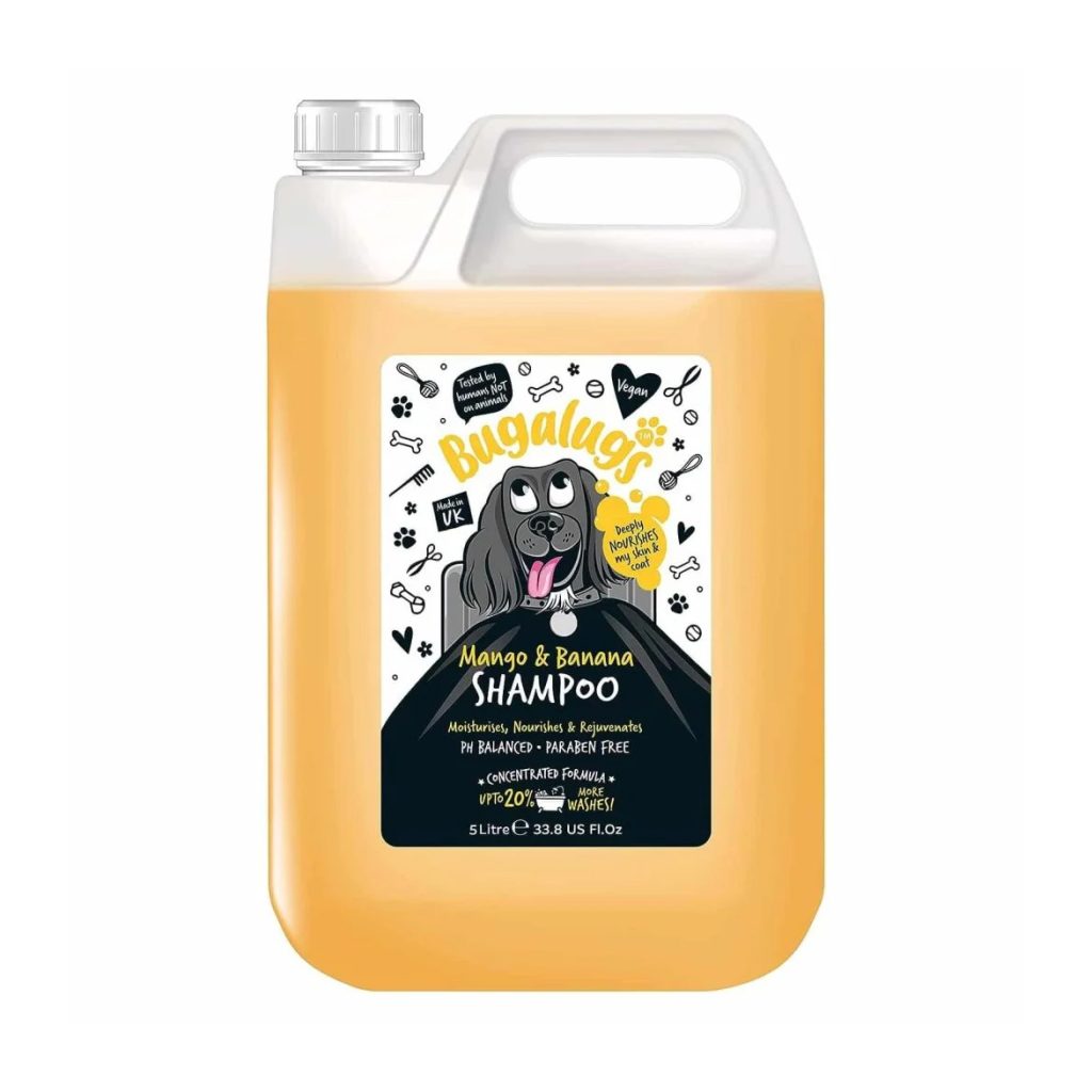 bugalugs mango banana dog shampoo
